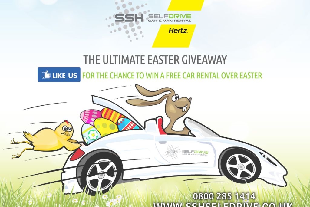 Win a free car rental with SSH