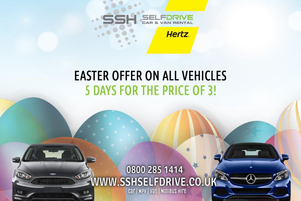 Easter offer - 5 days for the price of 3