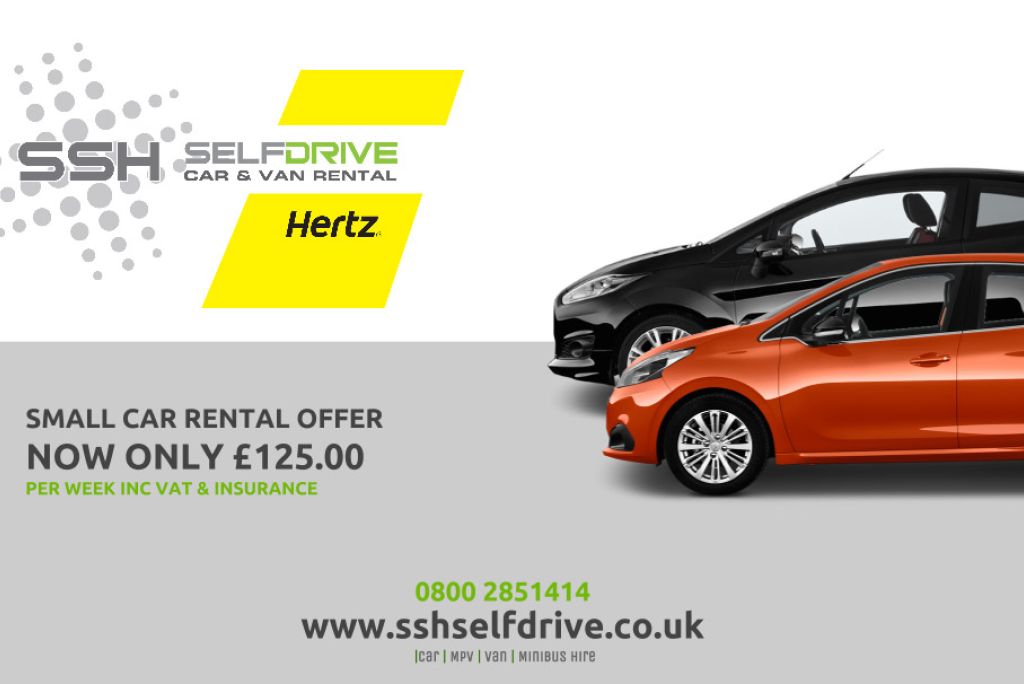 Rent a small car for the week for just £125