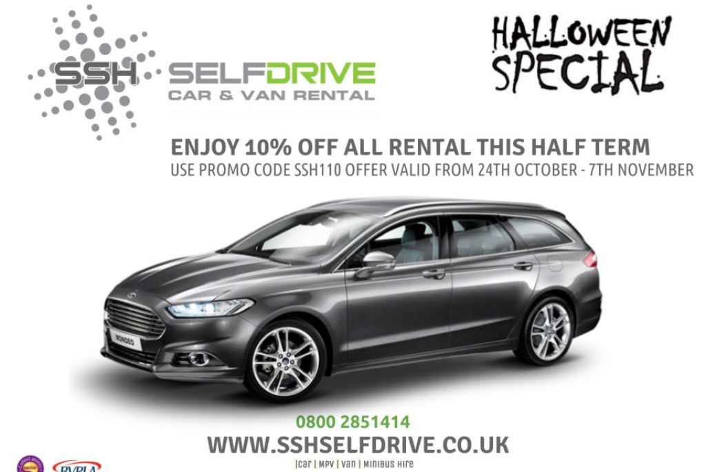 Half Term Halloween Rental Offer